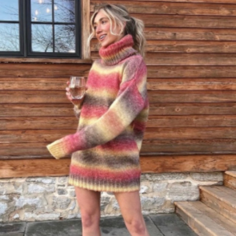 VRG GRL Knit Sweater Dress